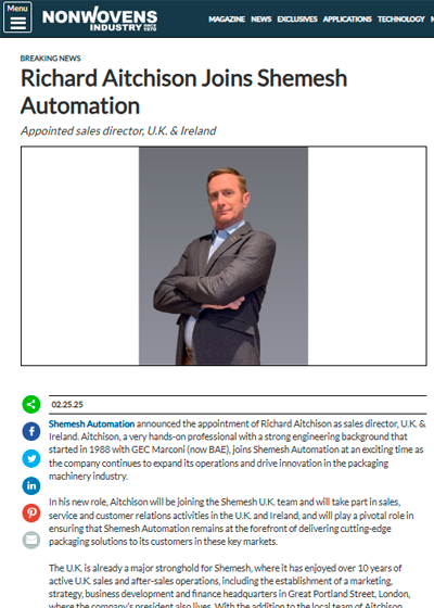 Richard-Aitchison-Joins-Shemesh-Automation