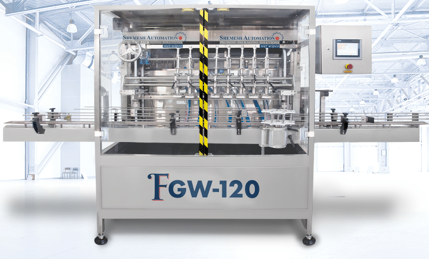 FGW120 Gear Pump Liquid Filling Machine