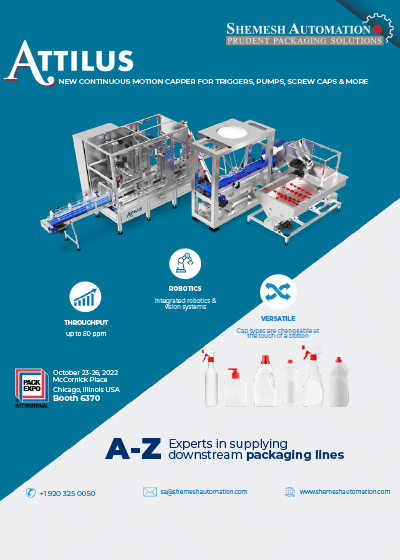 Shemesh Attilus in Packaging World Sept 2022