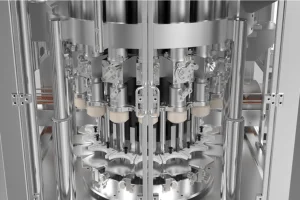 ASTERRA Mechanical Cam Rotary - Piston Liquid Filling Machine