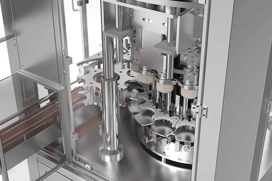 ASTERRA Rotary Cam Piston Liquid Filler