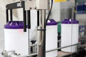 QC on the Shemesh CIW Snap-on Capping Machine