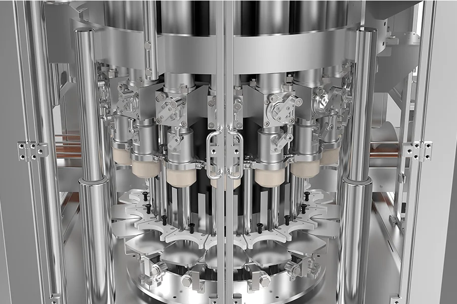 ASTERRA Rotary Piston Liquid Filler