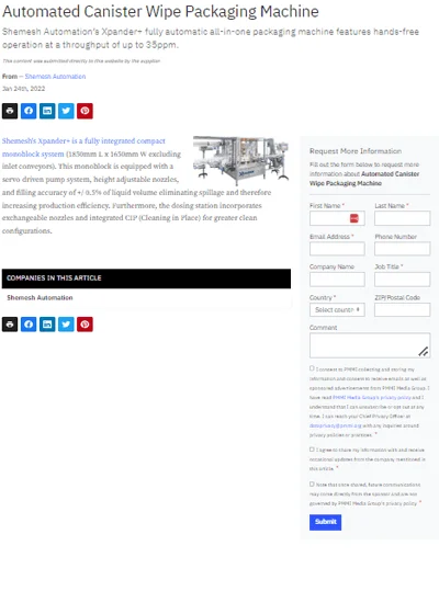 XPANDER in Packaging World